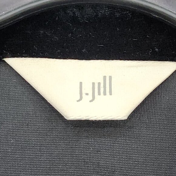 J. Jill Women's Vintage Long Sleeve Velvet Button Down Blouse - M - Picture 5 of 7